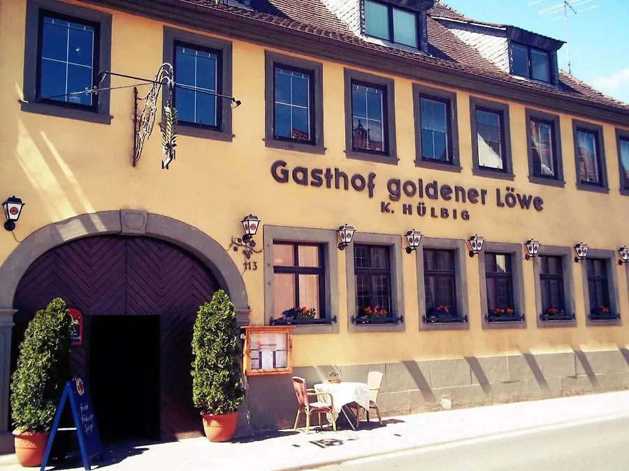 Keller's Pension Goldener Löwe Mainstockheim